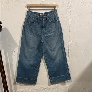 Madewell Blue Flare & Wide Leg Jeans